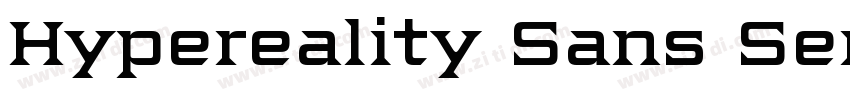 Hypereality Sans Ser字体转换